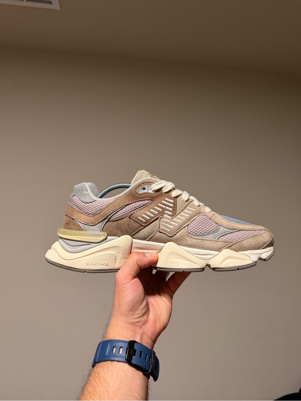 New Balance 9060 ‘Mushroom Aluminum’ Men’s Low Top Lace-Up U9060MUS